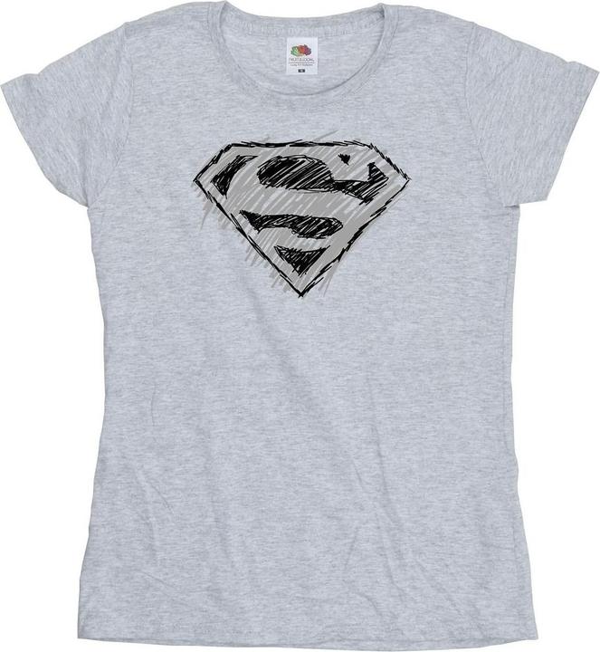 Superman Logo Sketch TShirt (M)