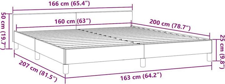 Immagine prodotto VidaXL Arnaud (160 x 200 cm)