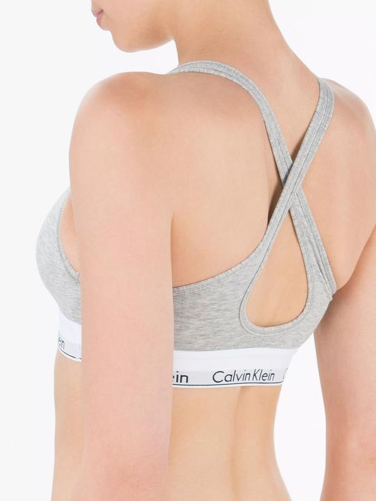 Produktbild Calvin Klein Bustier "Modern Cotton Lift" Grau (L)