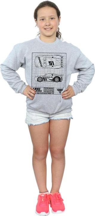 Image du produit Disney - Sweat CARS CRUZ RAMIREZ BLUEPRINT - Fille (140, 146)