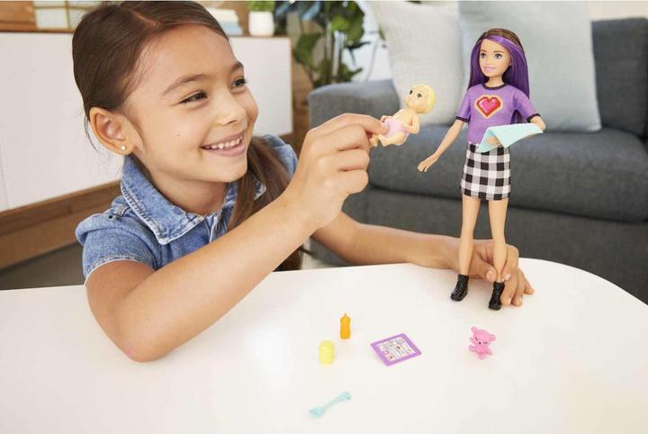 Image du produit Barbie Coffret Skipper Baby-Sitter Poupées et Accessoires (brune) - Poupée Mannequin - Dès 3 ans