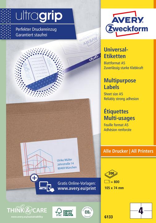 Actual product image Avery Zweckform Universal