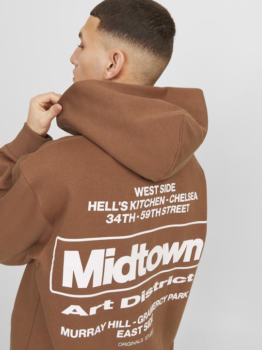 Produktbild Jack & Jones Jorurban Edge Graphic Sweat Hood Ln (S)