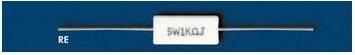Actual product image Velleman Resistor 5W 1K
