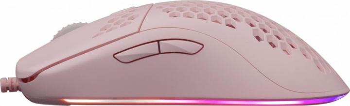 Actual product image White Shark Extremely light gaming mouse Galahad Pink, 72g (Cable)