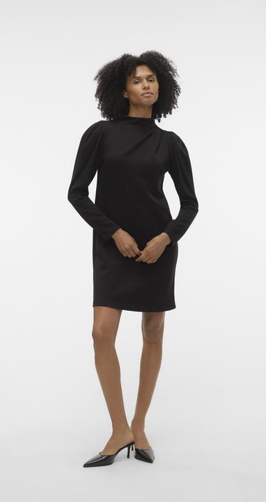 Actual product image Vero Moda Vmmolli Ls High Neck Short Dress Vma Dress (XS)