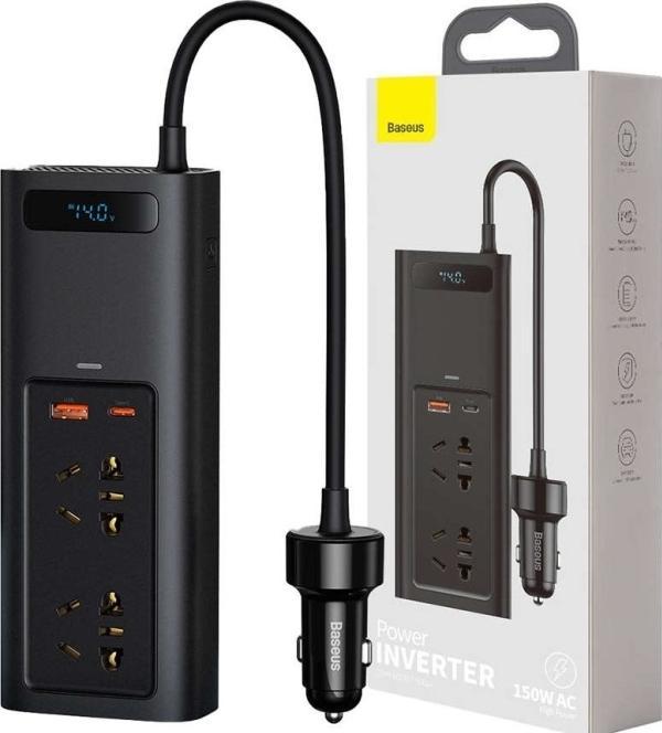 Actual product image Baseus In-car inverter
