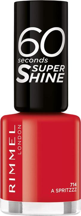 Rimmel London 60 SECONDS super shine #714-a spritzzz 8 ml (714, Farblack)