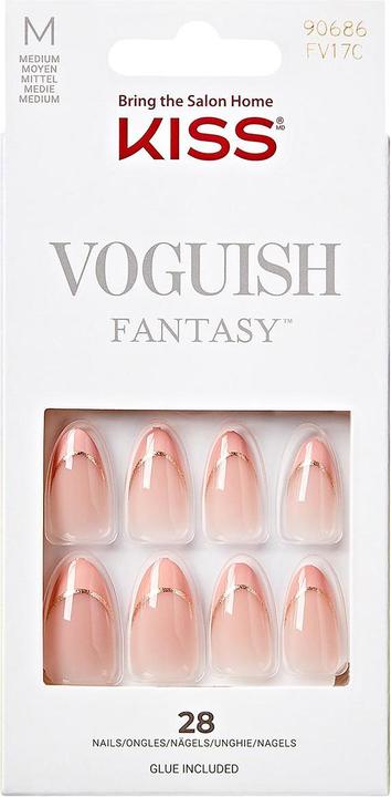 Image du produit KISS Nails - Ks Voguish Fantasy French - Eclatant (Colle à ongles, Eclatant)