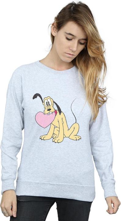 Immagine prodotto Disney Pluto Love Heart Felpa Donna (L)