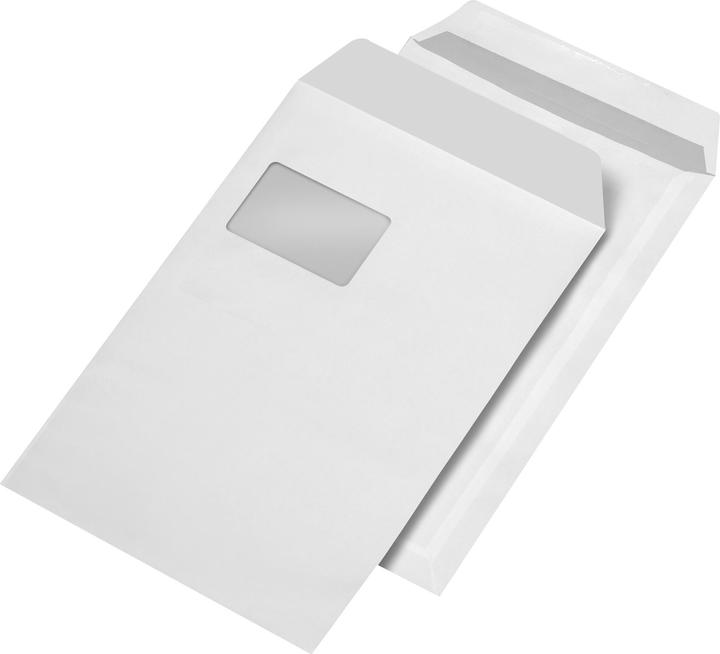 Mailmedia Buste C4, autoadesive, con finestra (250 x)