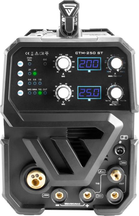 Immagine prodotto Stahlwerk CTM-250 ST Saldatrice combinata digitale 5-in-1 con inverter da 200 A