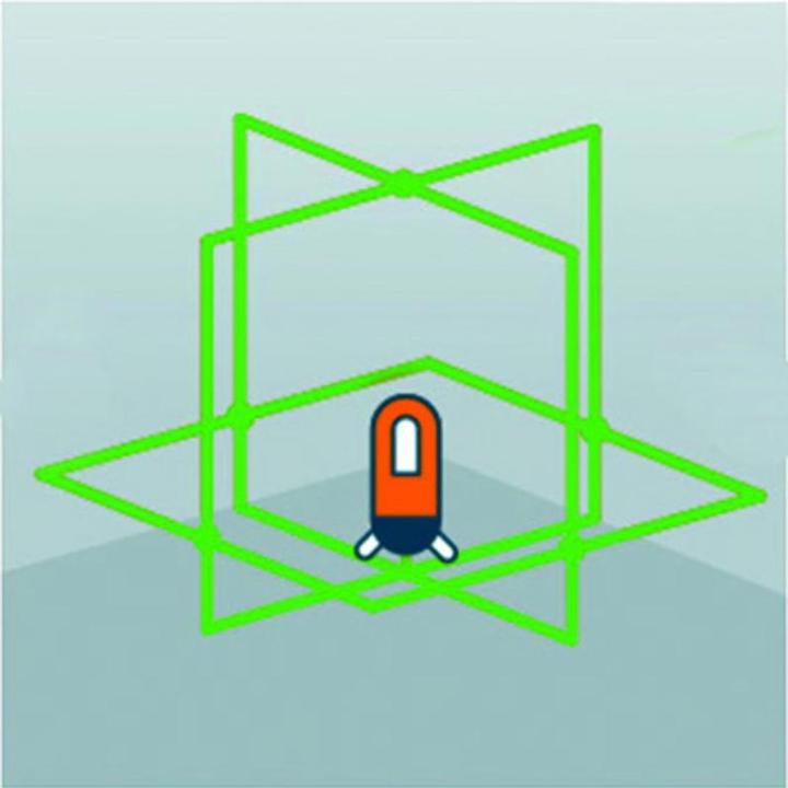 Actual product image Geo-Fennel 3-Line Laser GEO6X Green SP KIT
