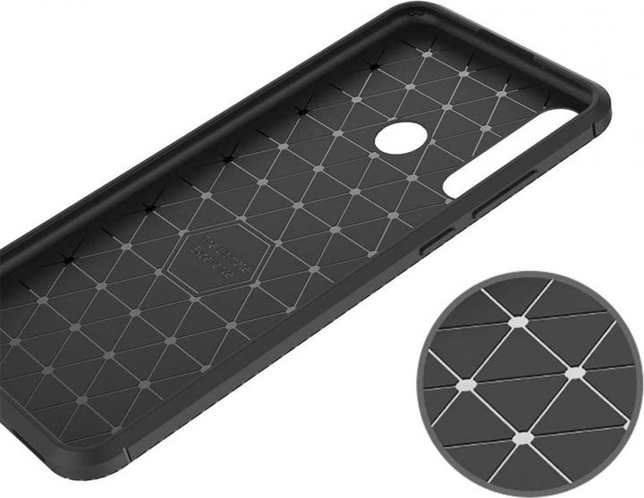 Produktbild Screenguard Huawei Y6p Hülle Carbon Design TPU Case (Huawei Y6p)
