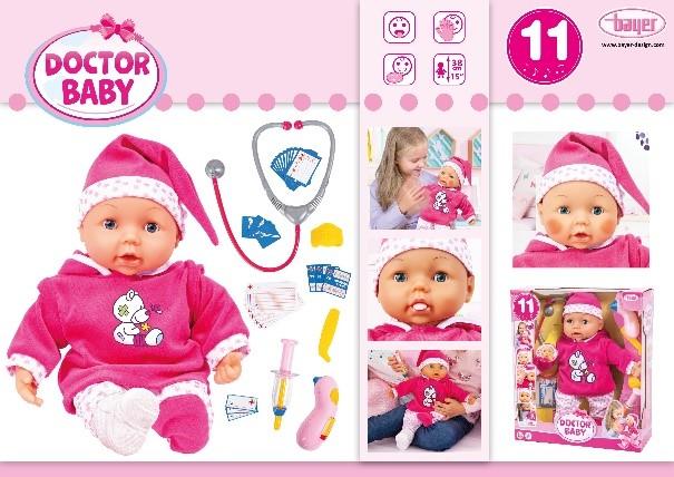 Produktbild Bayer Doktor Baby 38 cm