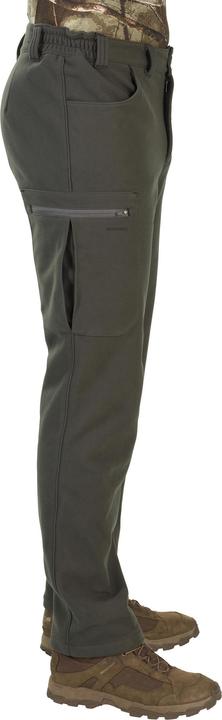 Produktbild Solognac Jagdhose Fleece warm geräuscharm grün 100 (M)