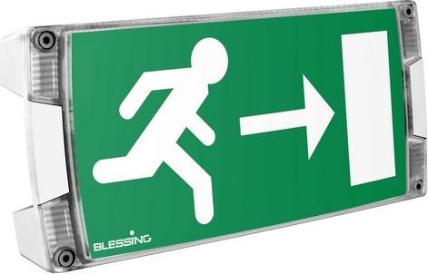 Immagine prodotto Ceag Apparecchio di emergenza Apparecchio per segnaletica di emergenza senza inserzione pictog LED S CG-S