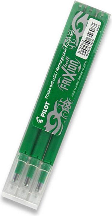 Actual product image Pilot FriXion Refill Set à 3 (Refill, Green, 0.35 mm)