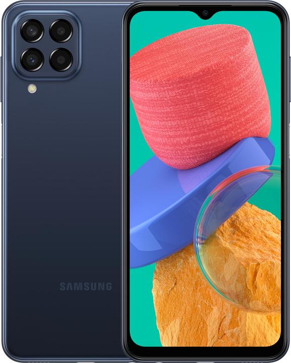 Produktbild Samsung Galaxy M33 (128 GB, Blue, 6.60", Dual SIM, 50 Mpx, 5G)