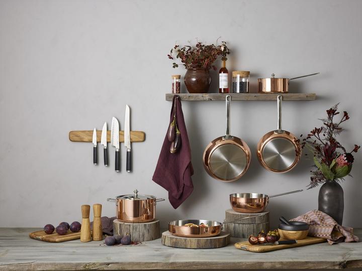 Actual product image Scanpan Cooking pot Maitre D' Ø 20 cm - Induction (20 cm, Pot, Copper, Stainless steel)