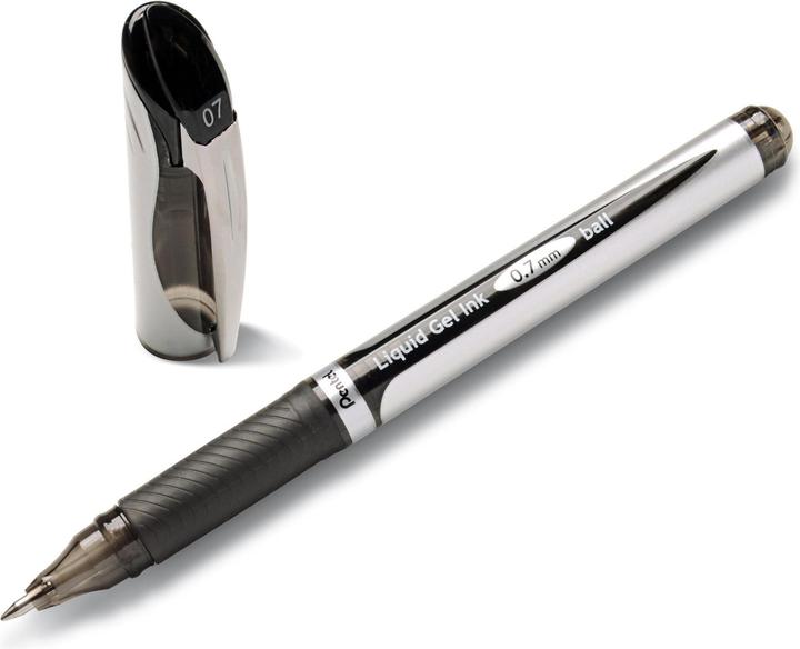 Image du produit Pentel Energel Liquid (Noir, Argent, 1 x)