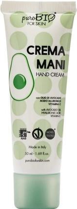 Produktbild Puro Bio Handcreme mit Avocadoöl, Hyaluronsäure und Vitamin C Eco 50 ml - Purobio
