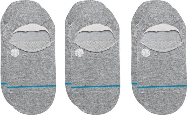 Actual product image Stance Socks Icon No Show Heather Grey 3-Pack (pack of 3, 38 - 42)