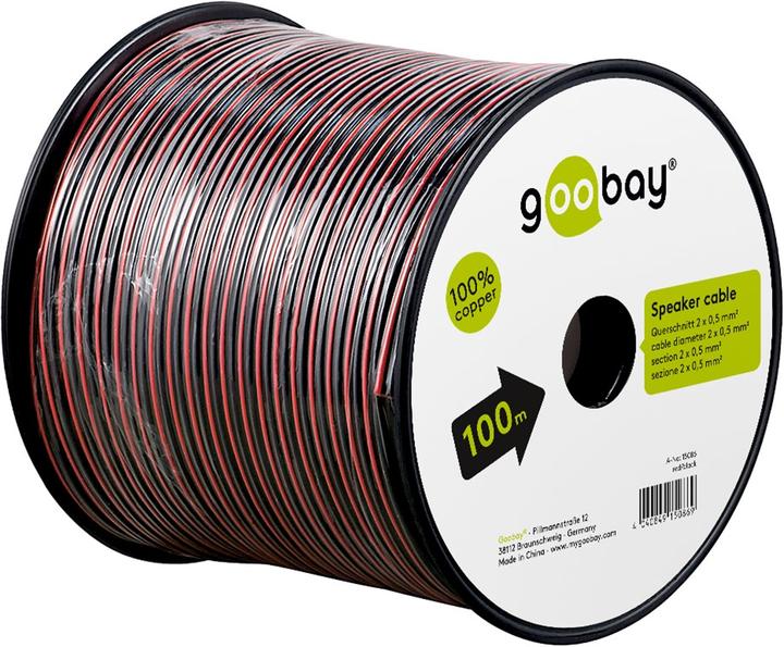 Actual product image Goobay Cu (100 m, 0.50 mm²)