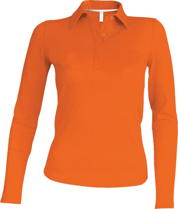 Produktbild Kariban Damen Poloshirt mit langen Ärmeln (XL)