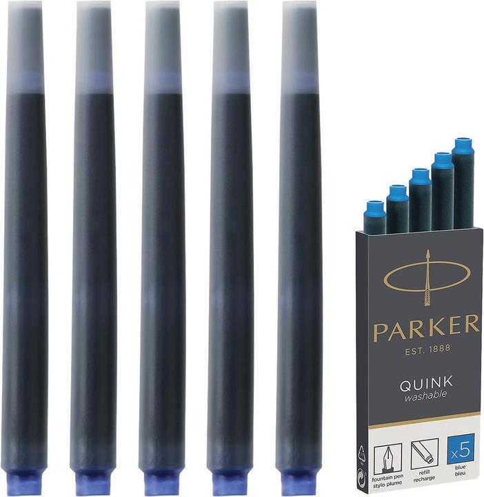 Actual product image Parker Pen Quink Z 44 (ink cartridges, Blue)