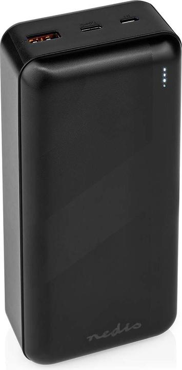 Produktbild Nedis powerbank | 32000 mAh | 2.4 / 3.0 / 3.25 A | Anzahl der Ausgänge: 2 | Ausgangsanschluss: 1x US (32000 mAh, 65 W, 65 Wh)