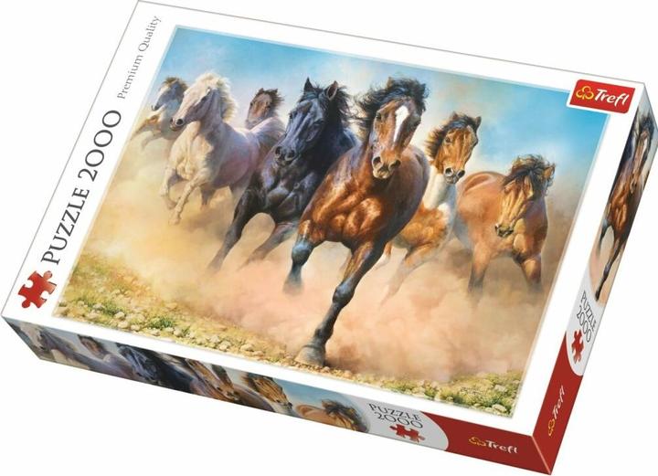 Produktbild Trefl Puzzle Wilde Pferde 2000 Teile (2000 Teile)