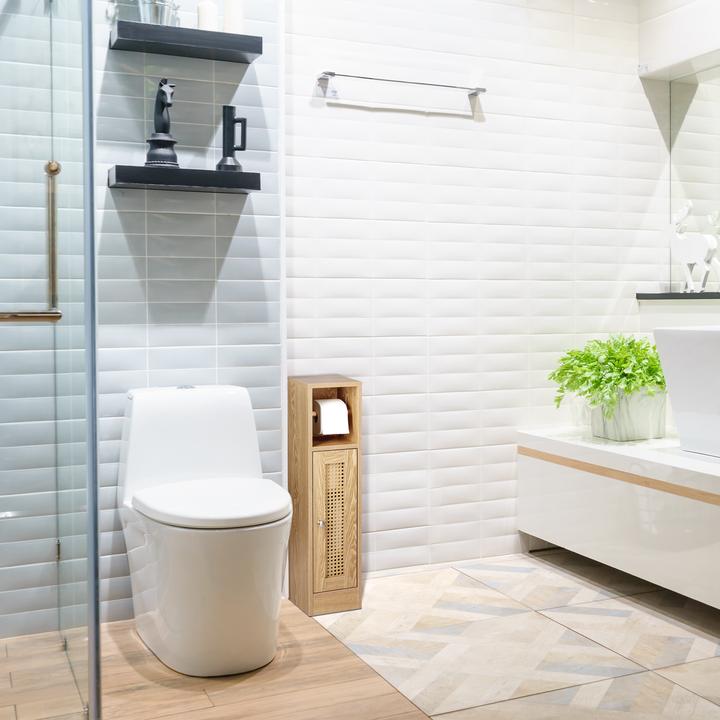 Actual product image Relaxdays Toilet paper holder