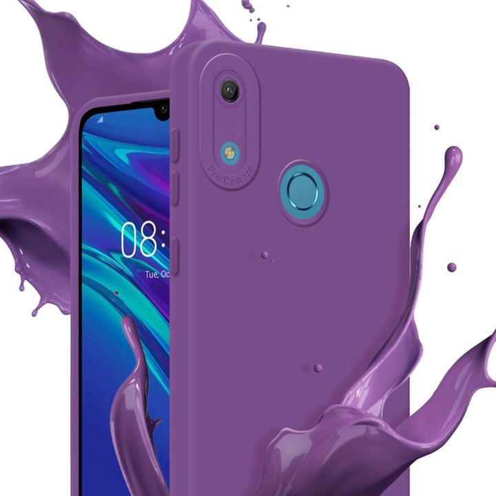 Image du produit Cadorabo Housse pour Huawei Y6 2019 en TPU fluide style LM162 (Huawei Y6 (2019))