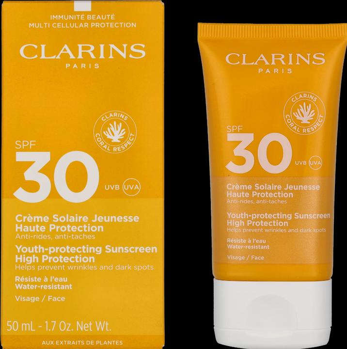 Produktbild Clarins Suncare Face Cream SPF 30 (Sonnencreme Gesicht, SPF 30, 50 ml, 73 g)