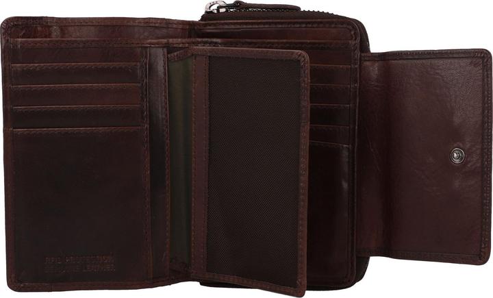 Produktbild Greenburry Newport Geldbörse RFID Schutz Leder 14 cm
