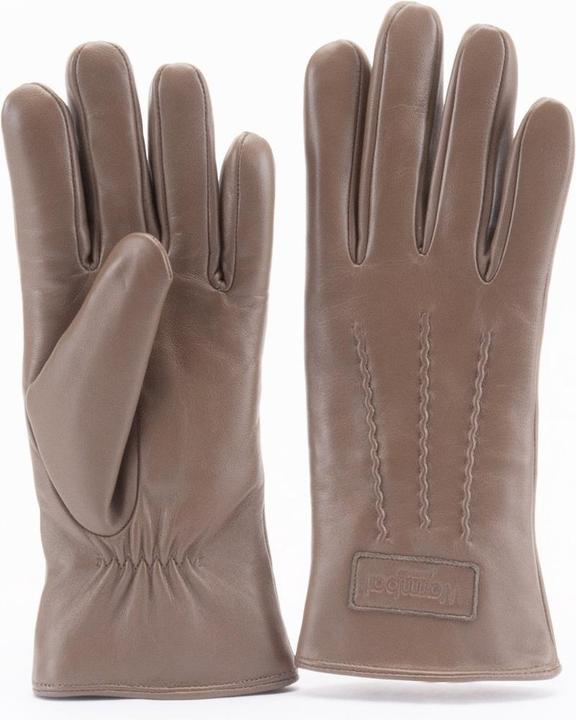 Actual product image Warmbat Leather Ladies Gloves - Taupe - Size M (M)
