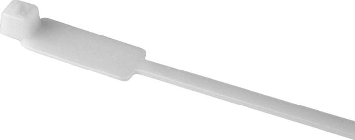 Actual product image HellermannTyton Cable marker cable tie 28x12,5mm (Plastic cable ties, 203 mm, 100 pcs.)