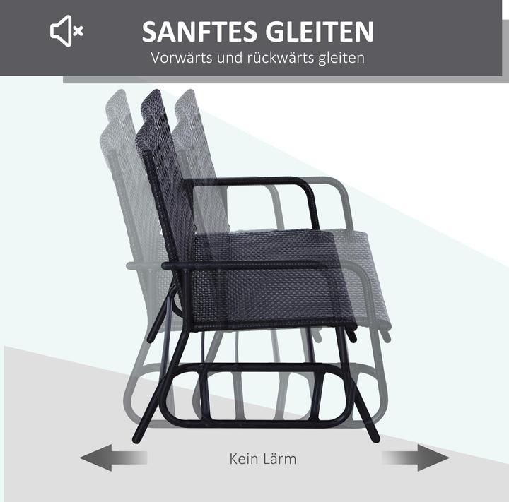 Produktbild Outsunny Schaukelbank als 2-Sitzer