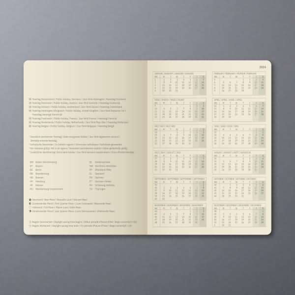 Image du produit Sigel Agenda journalier (A5, Allemand)