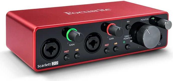 Image du produit Focusrite Scarlett 2i2 Studio Pack 3rd Gen (USB)