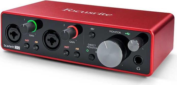 Image du produit Focusrite Scarlett 2i2 Studio Pack 3rd Gen (USB)