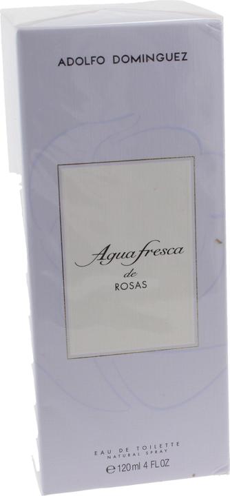 Actual product image Adolfo Dominguez Agua Fresca De Rosas by Eau de Toilette Spray 120 ml (Eau de toilette, 120 ml)