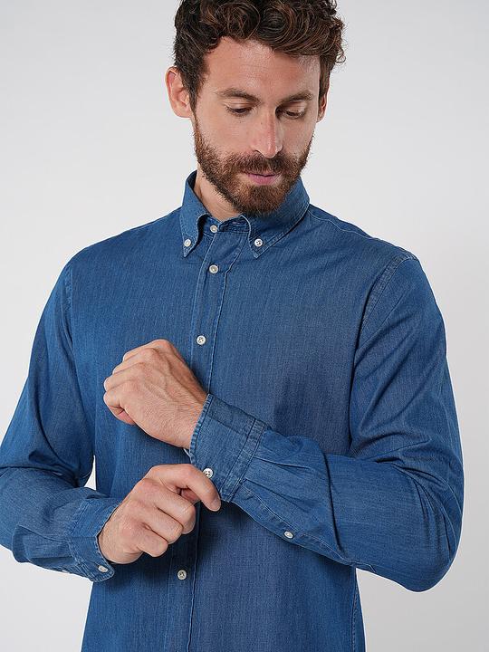Produktbild Profuomo Jeanshemd (40)