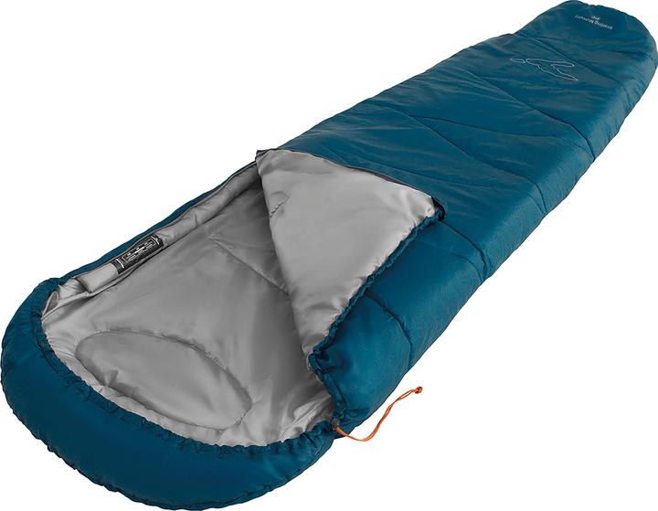 Produktbild Easy Camp Schlafsack Starling Mummy Blue 8?C (dunkelblau/grau, Modell 2025)