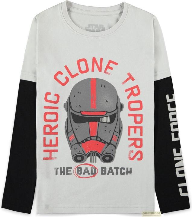 Actual product image Star Wars Hunter Double Sleeved Tshirt (134)