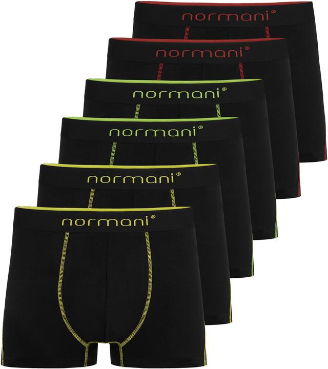 Immagine prodotto Normani 6x Boxer da uomo in cotone - 8885 (4XL, confezione da 6)
