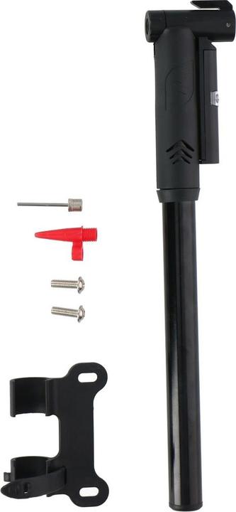 Dunlop Fahrradpumpe mit Druckanzeige