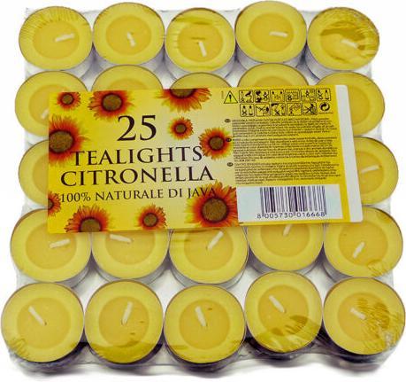 Image du produit Balthasar Bougies à réchaud Citronella (25 pcs)