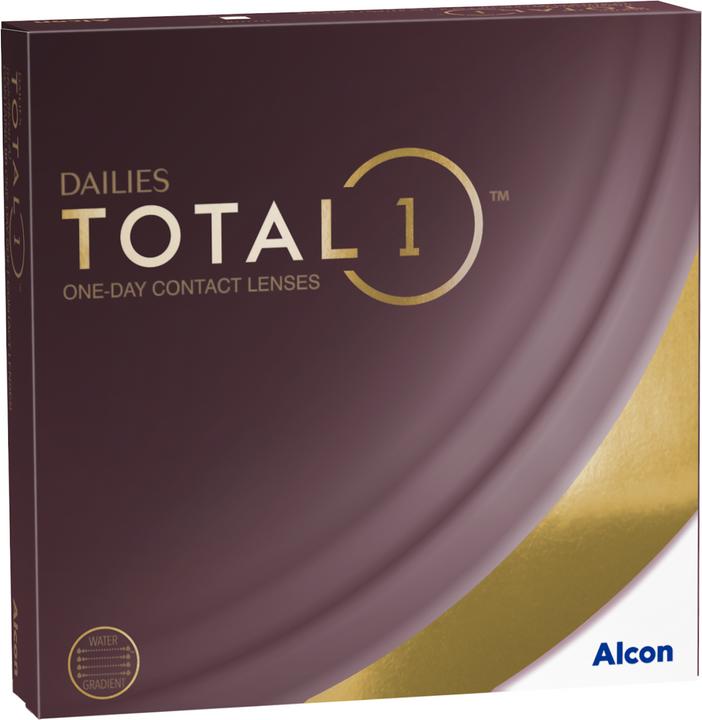Actual product image Dailies Total1 Spherical (90 Piece, Daily lens, Spherical)